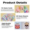 Ambercalm Mexican Bingo Games in Spanish English for 20 Players,Millennial Bilingual Puerto Rico Game Cards,Baraja Mexicana Juegos para Baby Shower,Schools,Cinco de Mayo and Mexican Party view 4
