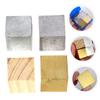 Alipis 8pcs Density Block Iron Aluminum Wood Cubes Physics Experiment Equipment Science Education Product view 2
