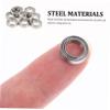 PRETYZOOM 10pcs Rc Car Bearings Metal Ball Bearings Replacement Parts for Remote Control Car view 4