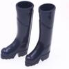 1Pair Black 1/12 Miniature Rubber Boots Dollhouse Garden AccessoriesDollhouse Accessories, Decorations view 1