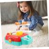 Garneck Boys and Girls Mini Grill Playset Plastic Toy Kitchen Appliances Juicing Machine Safe for Toddlers view 4