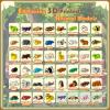 30Pcs Mystery Mini Animals Figures Set, 3D Printed Small Animal Flexible Fidget , 3D Printed Cute Animal Home, Executive Desk for Christmas Decoration, Tiny Animals Figurines Exquisite Cute Pet view 2