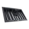 Kisangel Poker Chip Tray Small Poker Table Chips Holder Poker Chip Holder Tray Serving Poker Chip Carrier Compartments Poker Table Chip Tray Poker Chips Dealer Trays Removable Black Plastic view 1