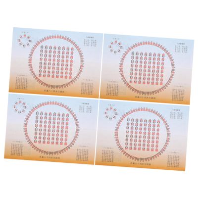 BESPORTBLE 5pcs Paper Books for Beginners and Advanced Users Beautiful Illustrations and Practical Divination Insights Vibrant Colors