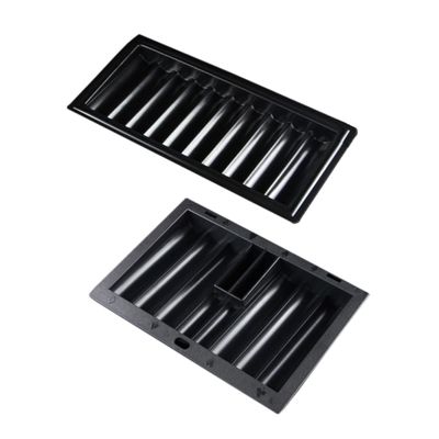 Kisangel 2pcs Organize Poker Chips Poker Chip Tray Plastic Table Holder Dealer Storage