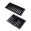 Kisangel 2pcs Organize Poker Chips Poker Chip Tray Plastic Table Holder Dealer Storage view 1