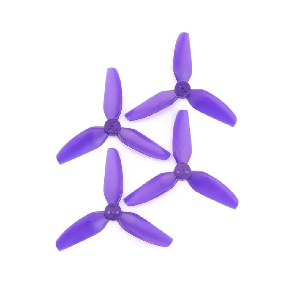 10 Pairs (10CW+10CCW) For T3X3X3 3030 3 Impeller Propeller 1.5mm (random Color) For RC FPV 3 Inch Toothpick Drone
