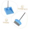 Operitacx Mini Dustpan Broom Set House Cleaning Tools for Dollhouse Decor Mini Cleaning Supplies view 3