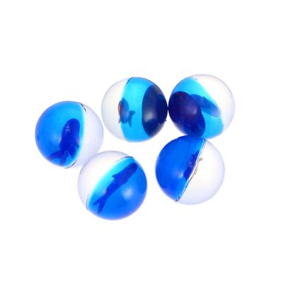 CHICAMPERA 5pcs Bouncy Ball Doll Boys and Girls Bouncing Ball Toy Fun Learning Toy Great for Boy Girl Random Style