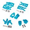 for WLtoys 104001 RC Car Replace for Swing Arm Car Model Spare Accessories Parts RC Car Repair Kit(Blue) view 1