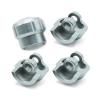 RC Car Upgrade Parts for Arrma 1/7 1/8 Rc Car Upgrade Parts Accessories 4pcs Aluminum Alloy Shock Cap Absorber Protector(Light Grey) view 1