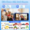 Kids Toys Smart Phone, 3.97" Touchscreen, Dual Camera with Stickers, 220+ Educational Puzzle Games, Toddler Learning Toys with Parental Control, Birthday Gifts for Kids Age 3-12 view 3