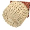 DECHOUS 4pcs Straw Crossbody Bag for Boys and Girls Woven Bag Decorative Pattern Fanny Pack for Boys/girls Play Purse Costume Photography Prop view 4