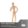 Action Figure Display Holder, 10Pcs Clear Stands for Hg 1/144 Robot Models view 4