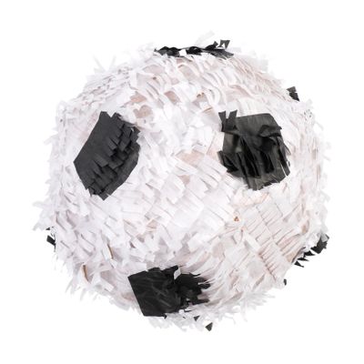 BRIGHTFUFU Large Soccer Pinata Construction Ball Pinata for Birthday Parties Boys and Girls Party Decorations Football Theme Piata Candy Toys