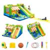 SunSports Inflatable Water Park, Bounce House, Water Bounce House, Indoor Bounce House for Kids 3-6, Jump House,Bouncy Castle with Blower view 1