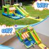 SunSports Inflatable Water Park, Bounce House, Water Bounce House, Indoor Bounce House for Kids 3-6, Jump House,Bouncy Castle with Blower view 2