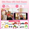 Kids Smart Phone Toys with 3.97" Touchscreen, Christmas Birthday Gifts for Kids Ages 3-12, Toddler Learning Cell Phone with Games & Dual Camera, Girls Phone Toys for Age 3 4 5 6 7 8 9 Years Old view 3