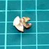 12mm Brass 4-Blade Propeller for RC Model Boats 2mm Shaft Hole  CW Or CCW Rotation Scale Ship DIY Upgrade Part(CCW) view 3