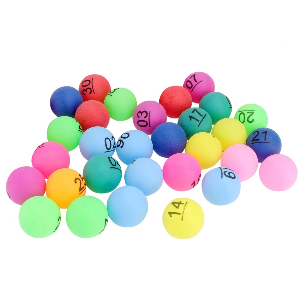 GOOHOCHY 30pcs Colorful for Raffles Bingo Games and Party Activities Bright Fundraisers and Classroom Fun