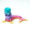 6.69inch 3D Printed Mermaid Models,Flexible Joint Animal lacertid Figurines, Stress Relief, Fidget restlessness, ADHD Toys, Surprise Fantasy Gifts (Random) view 2