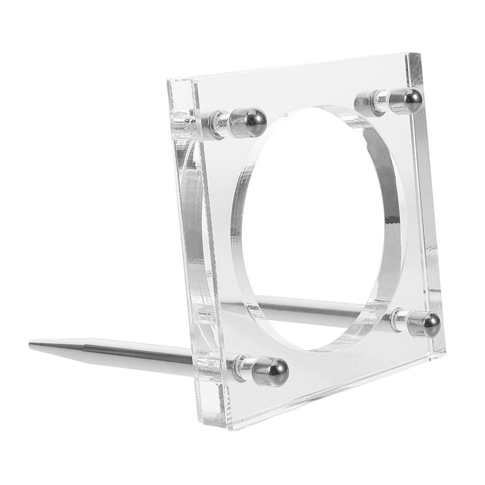 Angoily Elegant Coin Holder Frame Display Case for Coin Collectors Cardboard Storage Box Floating Capsules