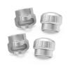 for Arrma 1/7 1/8 4PCS Aluminum Alloy Shock Cap Absorber Protector RC Car Upgrade Parts Accessories Replacement Parts RC Car Parts(Silver) view 3