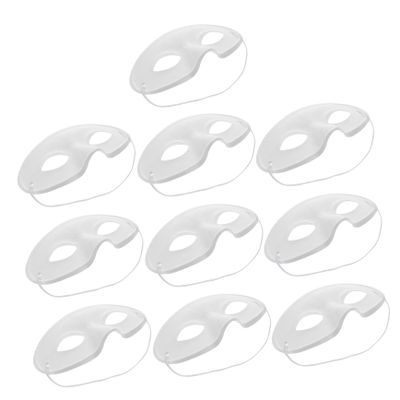 Alasum 10pcs Blank Paper Masks for Painting Masquerade Masks for Parties Carnivals and Crafting Activities