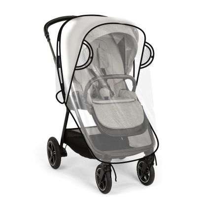 Rain Cover Compatible with Nuna Stroller - Waterproof Stroller Rain Cover, Windproof Travel Weather Shield, Durable Protect from Dust and Snow with Breathable, Travel Strollers Accessories