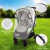 Rain Cover Compatible with Nuna Stroller - Waterproof Stroller Rain Cover, Windproof Travel Weather Shield, Durable Protect from Dust and Snow with Breathable, Travel Strollers Accessories view 2