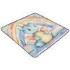 Flradish Watercolor Dragon Baby Play Mat, Waterproof & Non-Slip Playpen Mat 50" X 50" Soft Foldable Crawling Mat Playing for Infants and Toddlers view 2