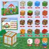 Magnetic Blocks - 100PCS Magnetic Building Blocks Cubes, Magnet Toys for Kids Age 3+, Toy Building Set for Kids, Magnets Stacking Construction Toys Birthday Gifts for Boys Girls Age 4-8, 8-12 view 2