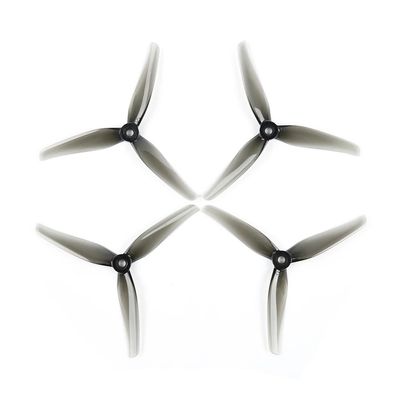 20pcs/10 Pairs For F5 5 Inch 3 Impeller Propellers With 5mm Mounting Holes, FPV Drone Parts(Crystal grey)