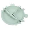 GLEAVI Cute Crab Silicone Bowl for Food-grade Silicone Meal Tray Compartments for Self-feeding Design to Appetite and Prevent Spills view 1