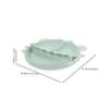 GLEAVI Cute Crab Silicone Bowl for Food-grade Silicone Meal Tray Compartments for Self-feeding Design to Appetite and Prevent Spills view 2