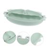 GLEAVI Cute Crab Silicone Bowl for Food-grade Silicone Meal Tray Compartments for Self-feeding Design to Appetite and Prevent Spills view 4