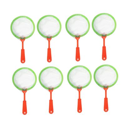 Toddmomy 10pcs Net Toys for Boys and Girls Simulated Fishing Net Bag Toy Funny Playthings Outdoor Garden Lightweight for Catching Bugs Fish Random Color