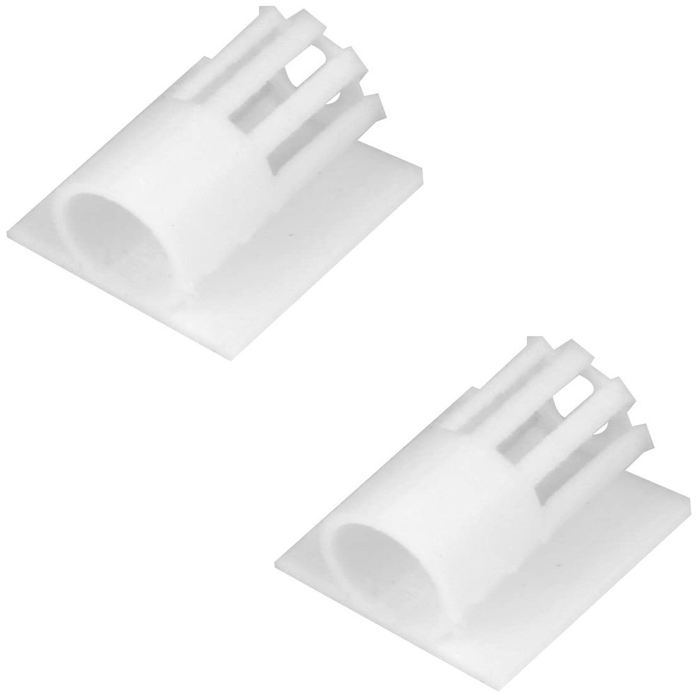 TYXTTGY 1 Pair Motor Seat Fixed Cover Mount for 131/716/8520/1020 Hollow Cup Brush Motor - 2 Channel Airplane Drone Part(White For 716 Motor)