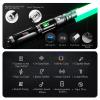 DAMIENSABER Xenopixel V3 Motion Control Light Saber, 34 Sound Fonts Original Sabers, Smooth Swing Dueling Light Sabers with Infinite Color Changing Light Saber for Adults, Crystal Design Premium Saber view 2