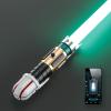 DAMIENSABER RGB V3 Heavy Dueling Light Saber, Motion Control 16 Sound Fonts Smooth Swing Light Sabers, Infinite Color Changing Light Saber, Original Design Premium Saber Metal Hilt 72cm/28in Blade view 1