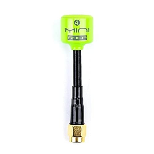 TYXTTGY Drone 5.8G 4 RHCP Antenna - 2.8Dbi High Gain for FPV RC Drone SMA/RP-SMA/MMCX/UFL Part(Green SMA)