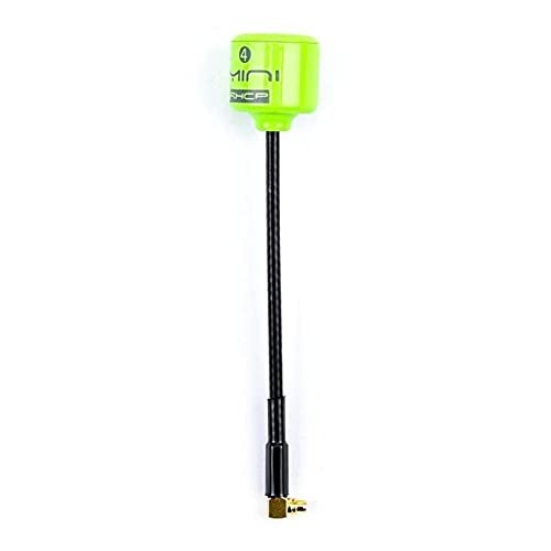TYXTTGY Drone 5.8G 4 RHCP Antenna - 2.8Dbi High Gain for FPV RC Drone SMA/RP-SMA/MMCX/UFL Part(Angle MMCX Green)