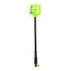TYXTTGY Drone 5.8G 4 RHCP Antenna - 2.8Dbi High Gain for FPV RC Drone SMA/RP-SMA/MMCX/UFL Part(Angle MMCX Green) view 1