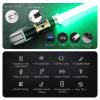 DAMIENSABER Xenopixel V3 Motion Control Light Saber, 34 Sound Fonts Smooth Swing Light Sabers, Heavy Dueling Saber with Infinite Color Changing,Original Design Premium Saber Metal Hilt 72cm/28in Blade view 2