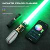 DAMIENSABER Xenopixel V3 Motion Control Light Saber, 34 Sound Fonts Smooth Swing Light Sabers, Heavy Dueling Saber with Infinite Color Changing,Original Design Premium Saber Metal Hilt 72cm/28in Blade view 4
