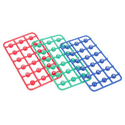 Toddmomy 49pcs Multi-Colored Lottery for Raffle Games Fun Entertainment Props for Parties and Events Compact Design Easy to Use for Bingo and Game