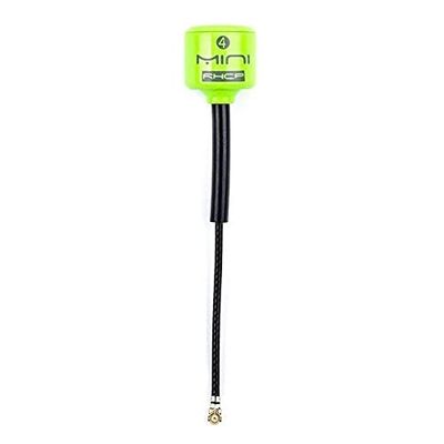 TYXTTGY Drone 5.8G 4 RHCP Antenna - 2.8Dbi High Gain for FPV RC Drone SMA/RP-SMA/MMCX/UFL Part(Green UFL)