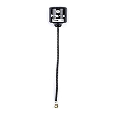 TYXTTGY Drone 5.8G 4 RHCP Antenna - 2.8Dbi High Gain for FPV RC Drone SMA/RP-SMA/MMCX/UFL Part(Black UFL Normal)