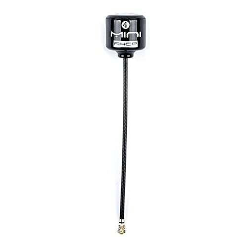 TYXTTGY Drone 5.8G 4 RHCP Antenna - 2.8Dbi High Gain for FPV RC Drone SMA/RP-SMA/MMCX/UFL Part(Black UFL Normal)