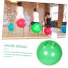 SUPVOX Interactive Household Jumping Ball Toy for Boys and Girls Inflatable PVC Bouncy Ball Handle Great for Indoor and Balance Training Fun Activities view 3
